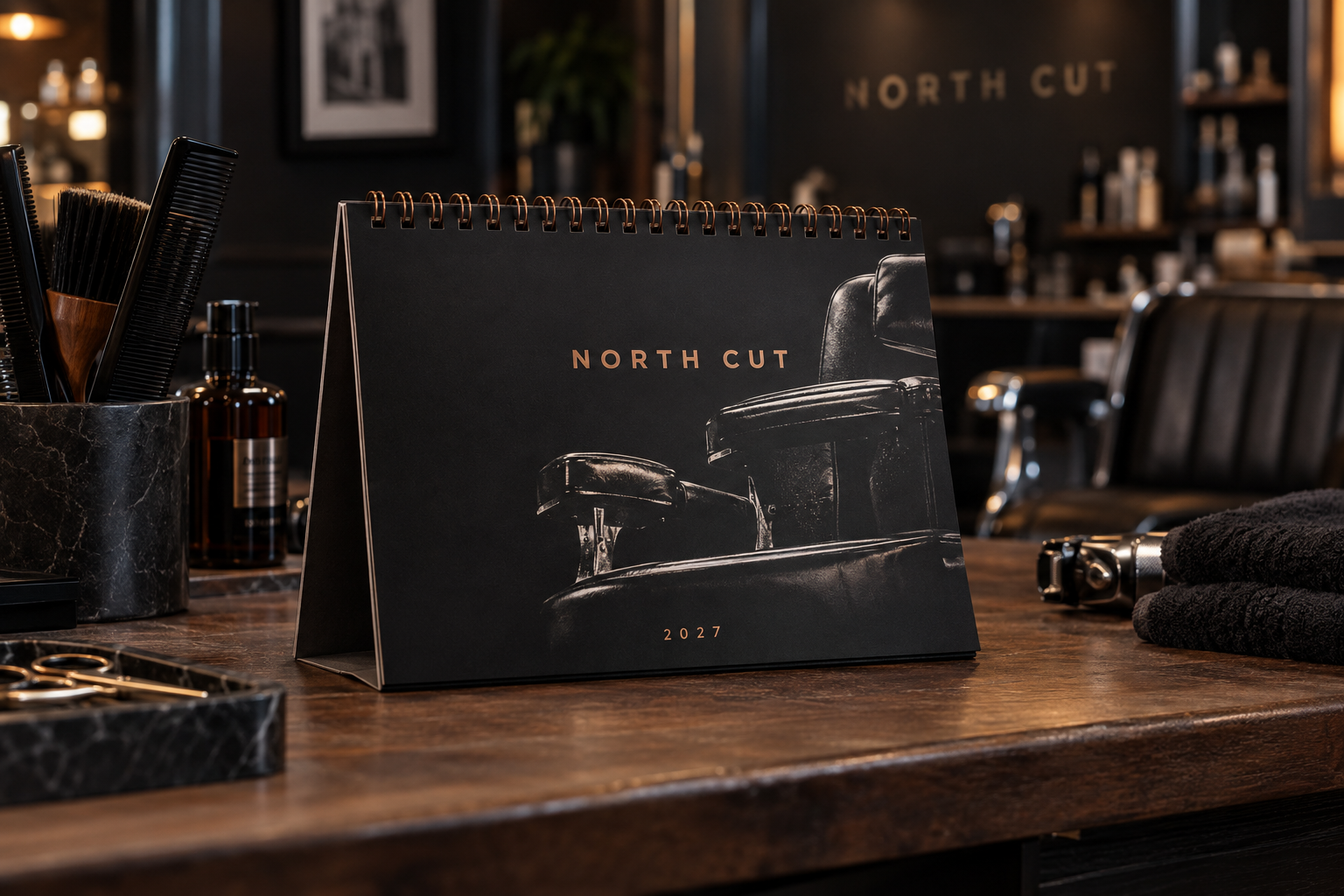 Projekt koncepcyjny North Cut Barber